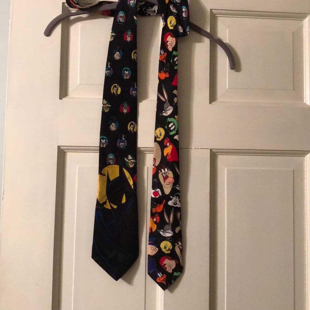 Looney Tunes and Batman Men’s Ties